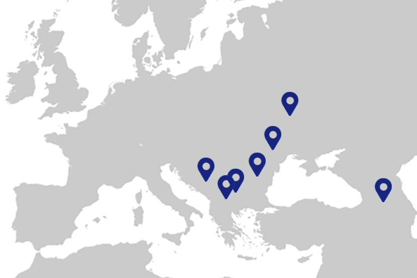 Kaart met Kiesgroeplanden